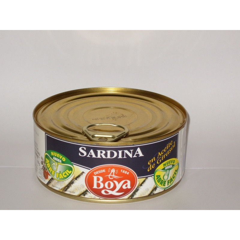 SARDINAS EN ACEITE 25/35 PIEZAS RO-1000 F.A.6/1Kg